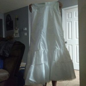 Fit and flare A-line Bridal slip